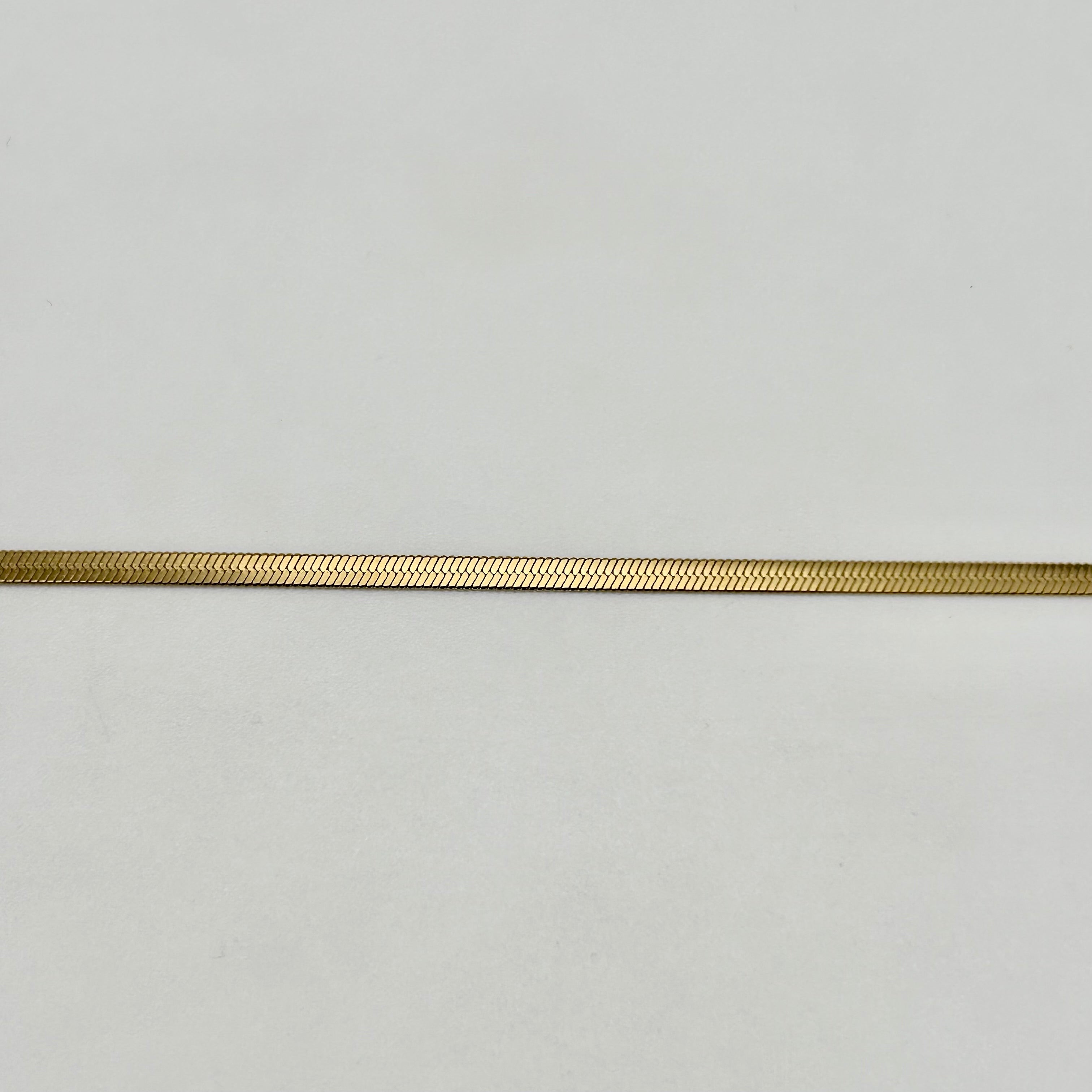 CHS-123 Herringbone Chain - Stainless Steel