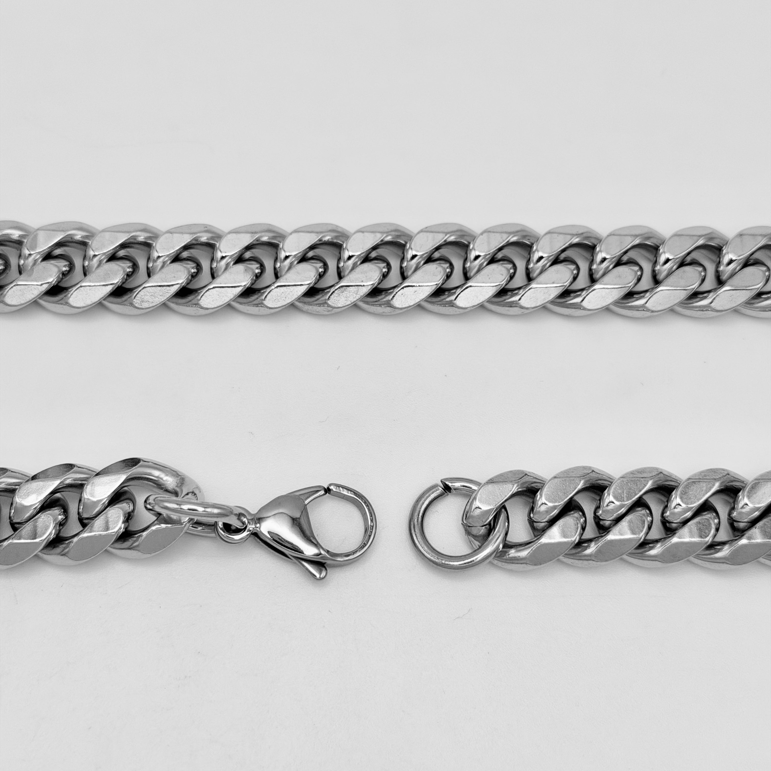 CHS-124 Cuban Cut Chain - Stainless Steel