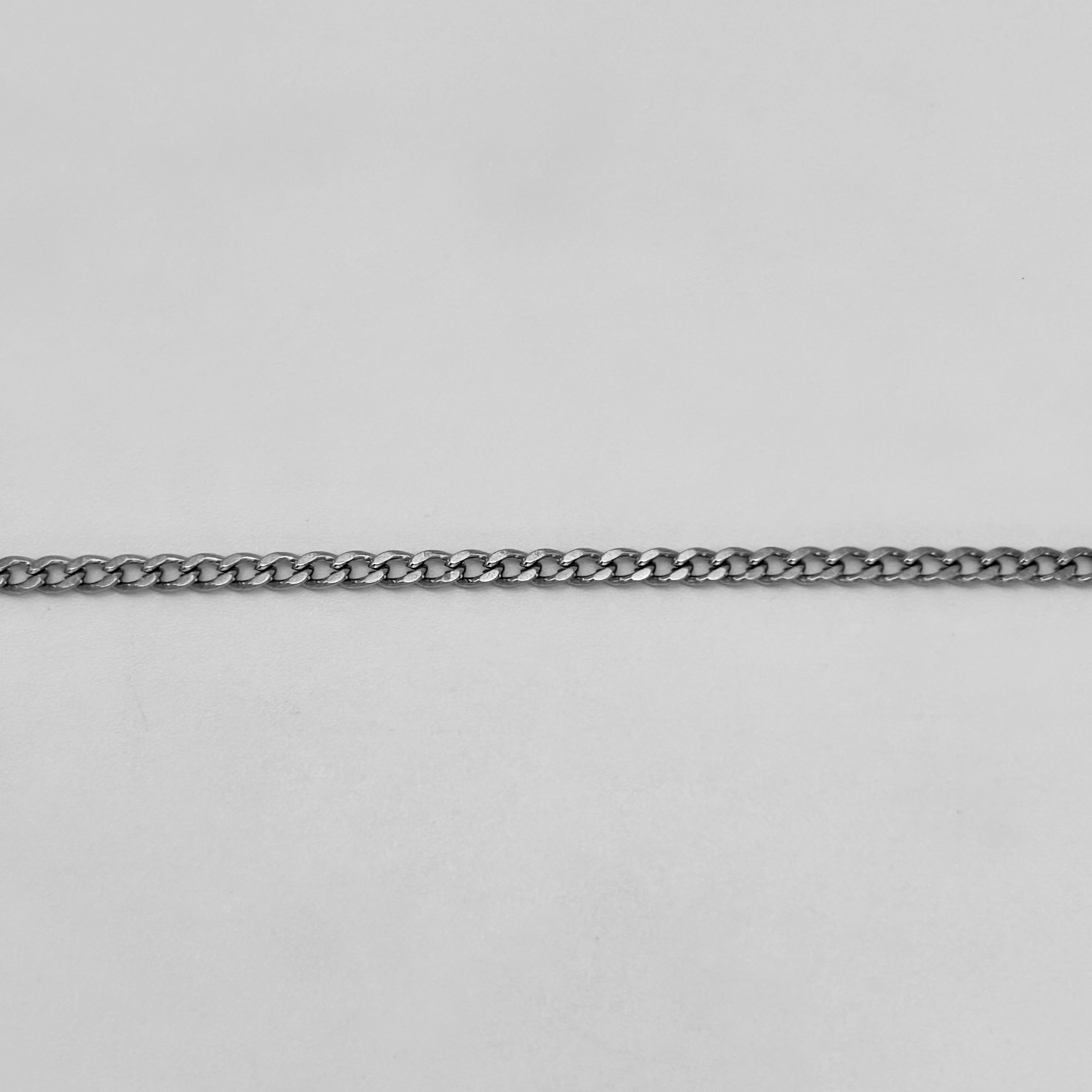 CHS-124 Cuban Cut Chain - Stainless Steel