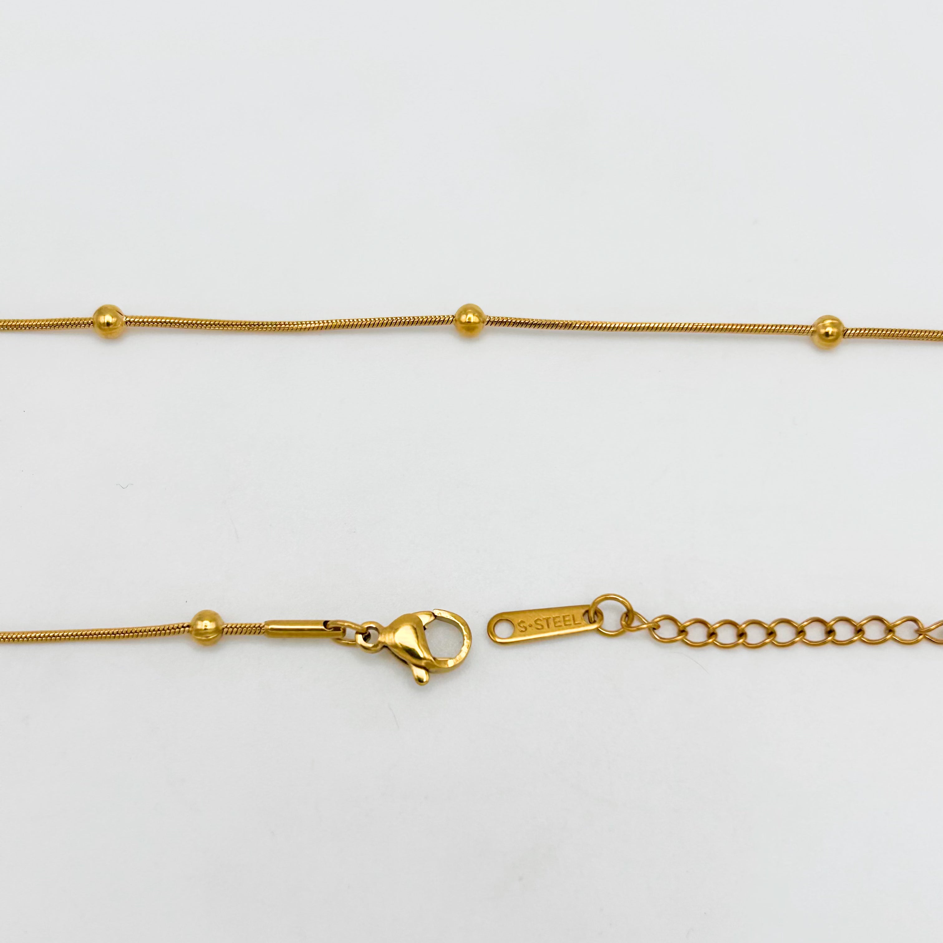 CHS-125 Snake Chain With Ball - Stainless Steel