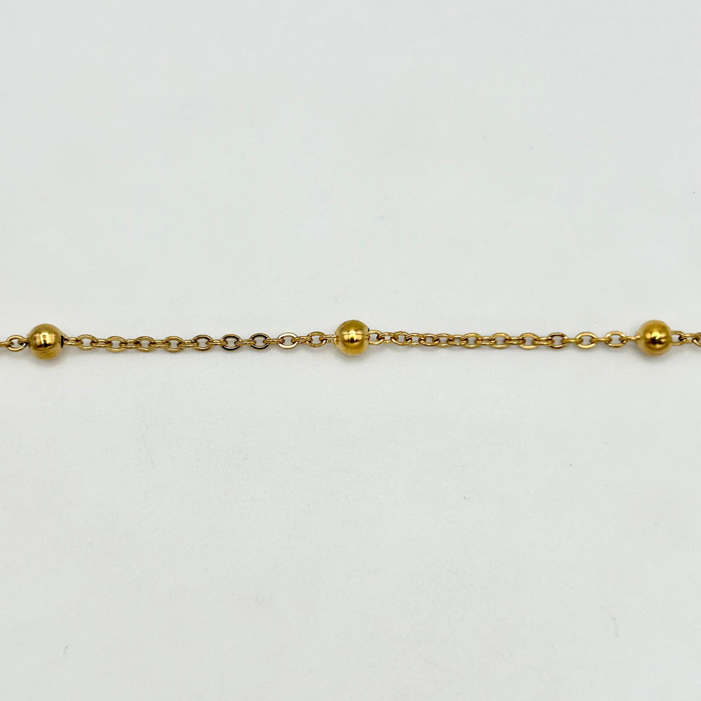 CHS-127 Cable Chain With Ball - Stainless Steel