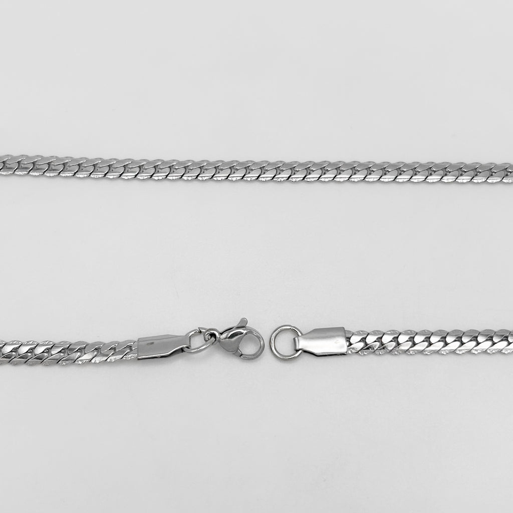CHS-134 Snake Curb Chain - Stainless Steel