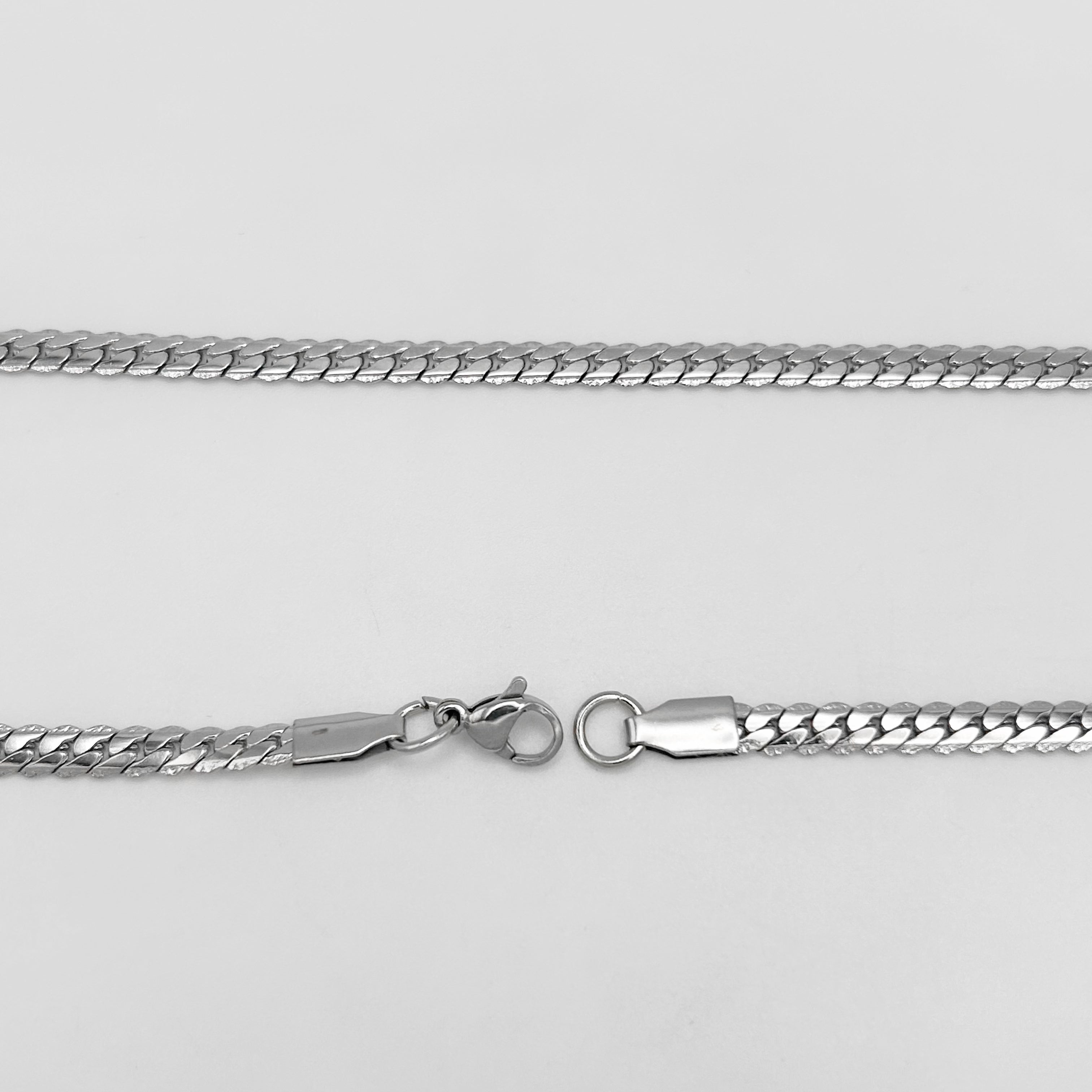 CHS-134 Snake Curb Chain - Stainless Steel