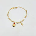 Bracelet - Gold Plated - H198-4