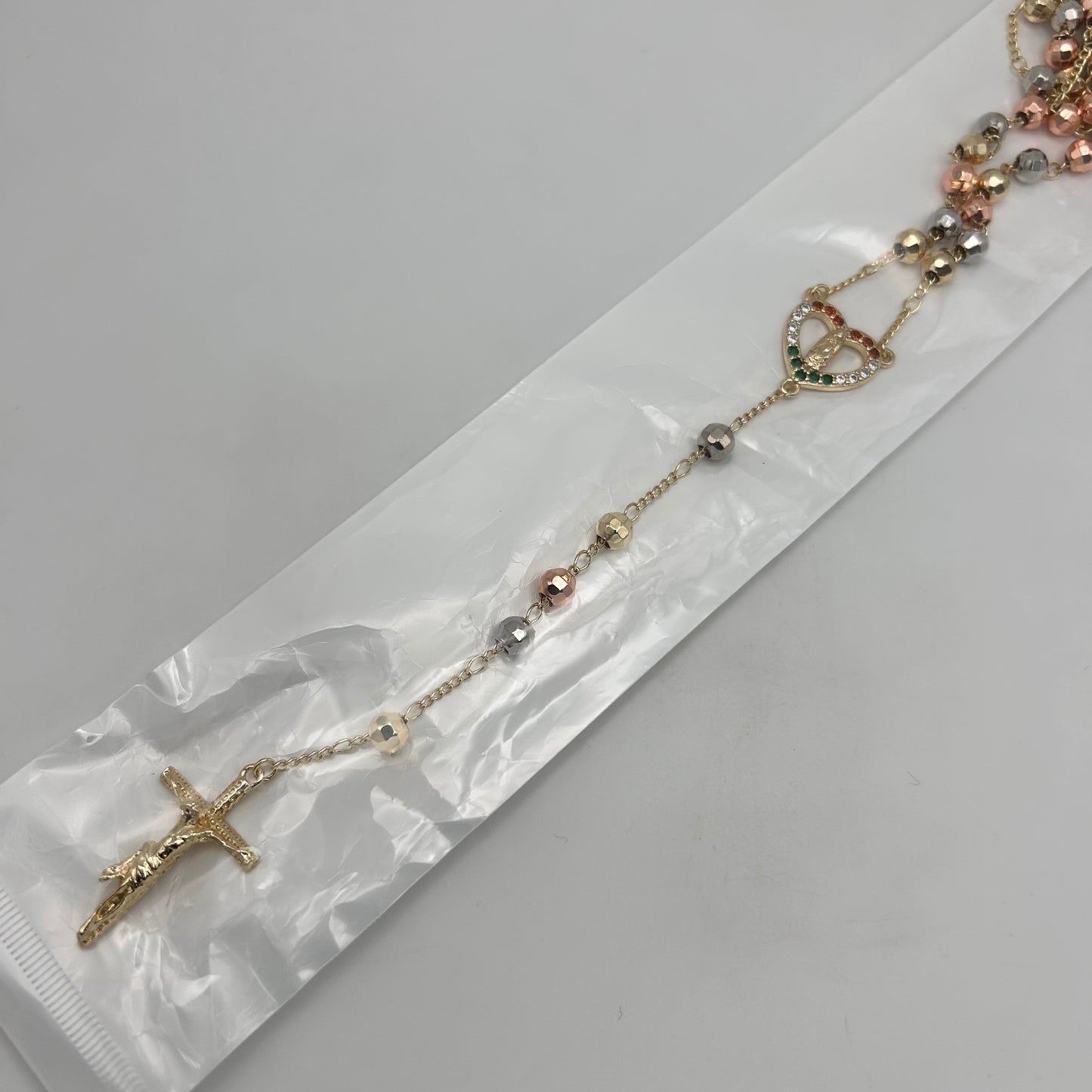 Rosary - Gold Plated - H471-1