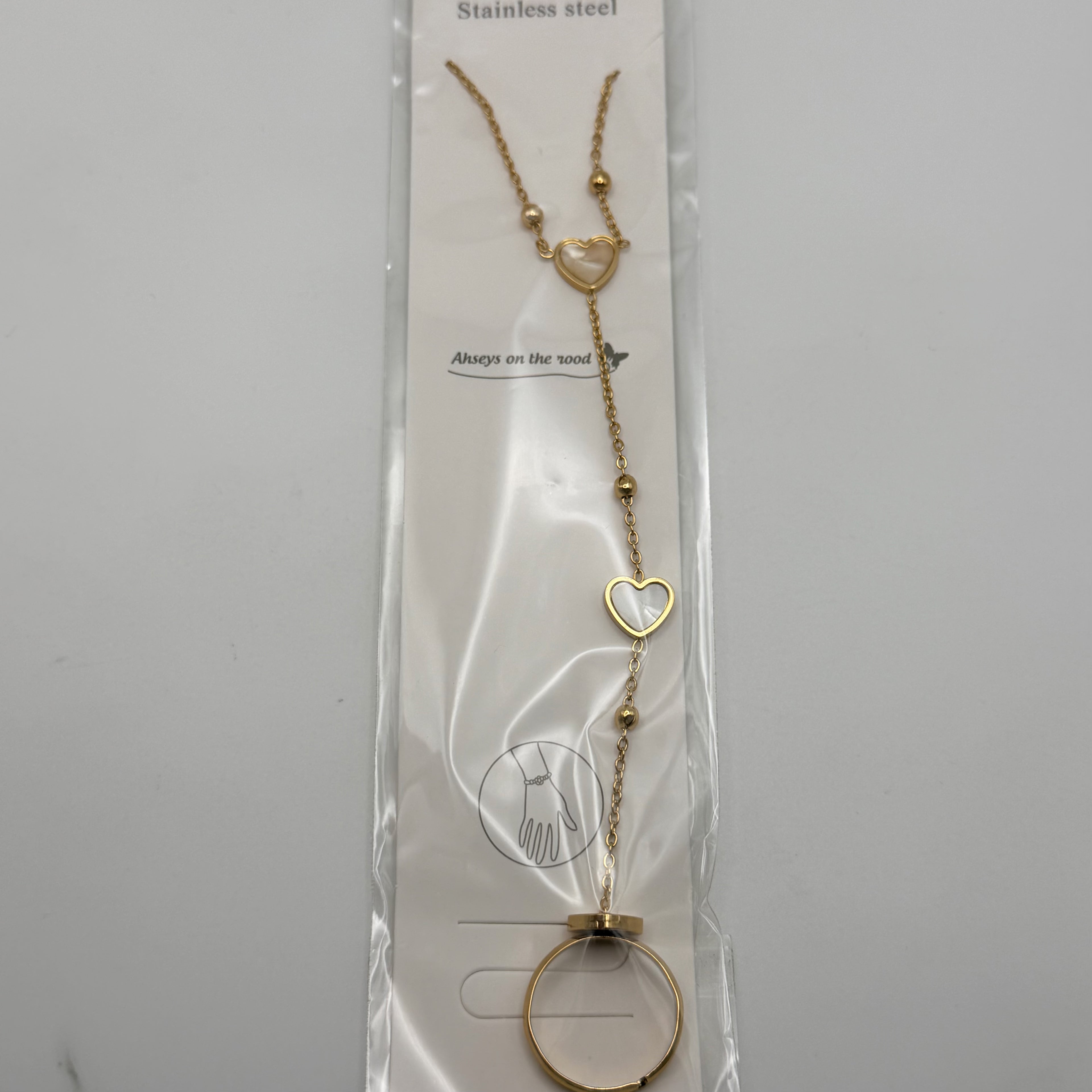 Hand Bracelet - Stainless Steel - HBS-1001