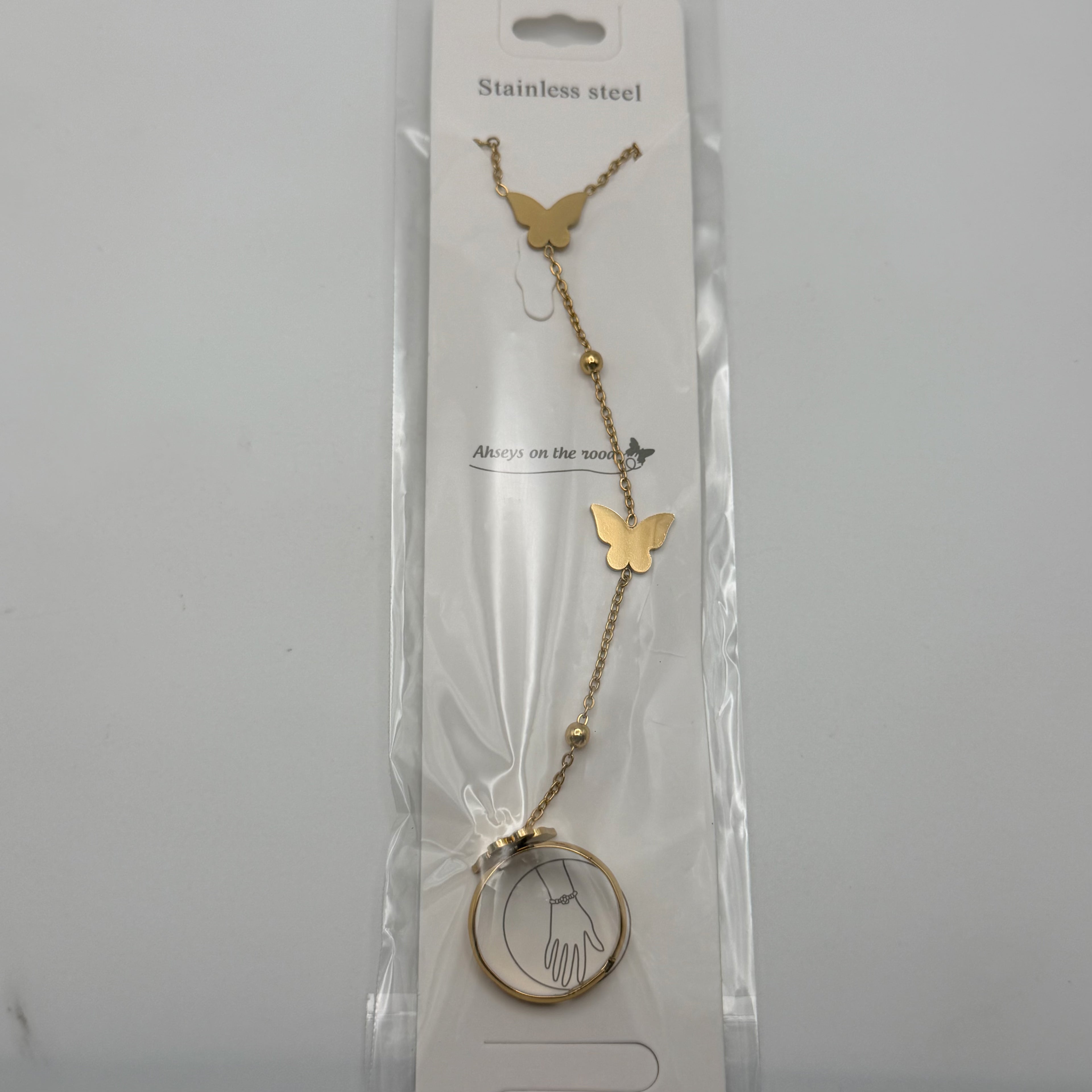 Hand Bracelet - Stainless Steel - HBS-1004