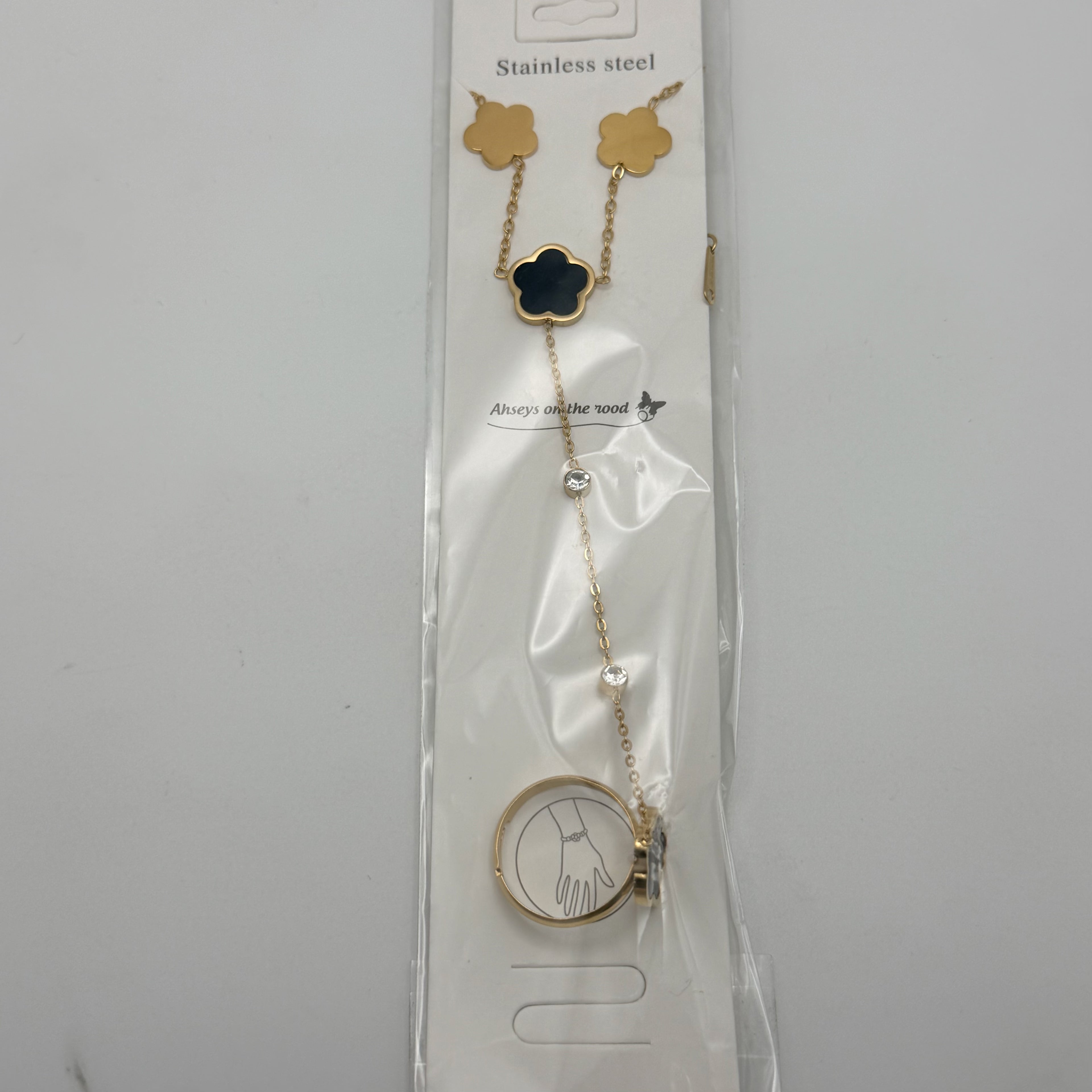 Hand Bracelet - Stainless Steel - HBS-1005