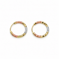 Huggie Earrings - Gold Pllated - HEG-1002
