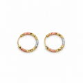 Huggie Earrings - Gold Pllated - HEG-1003