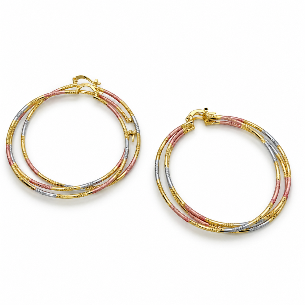 Huggie Earrings - Gold Pllated - HEG-1006