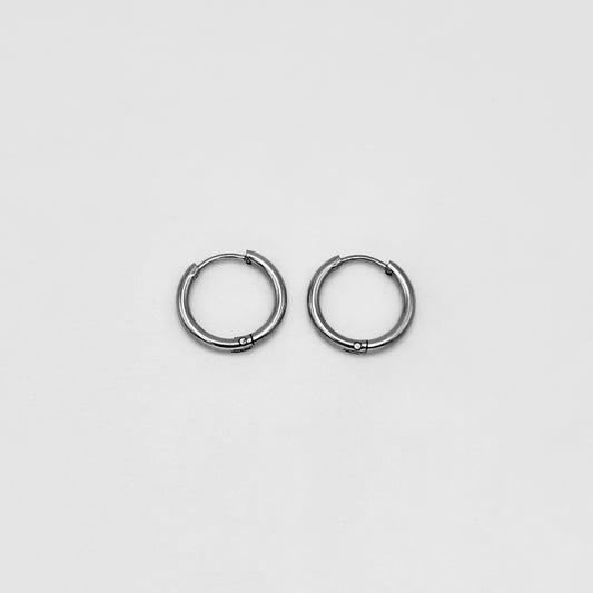 Huggie Earrings - Stainless Steel - HES-1001