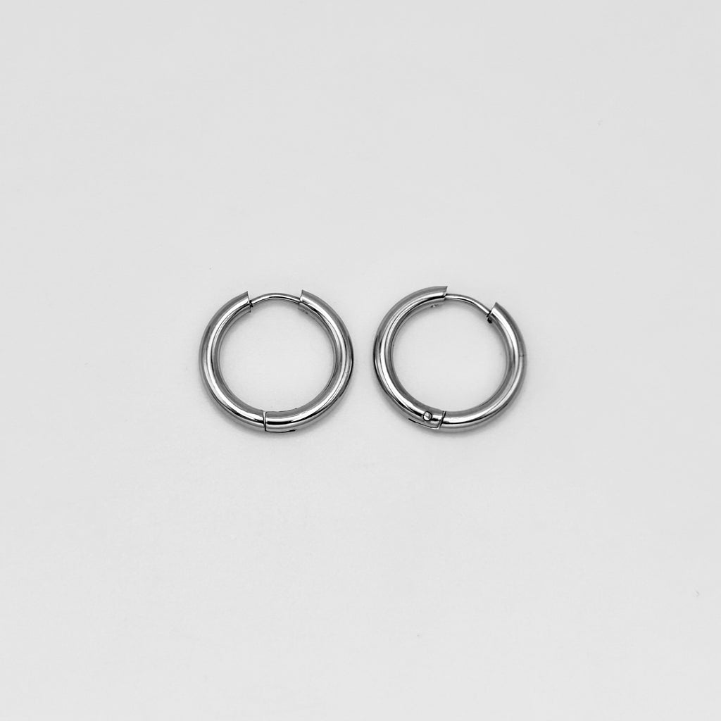 Huggie Earrings - Stainless Steel - HES-1002