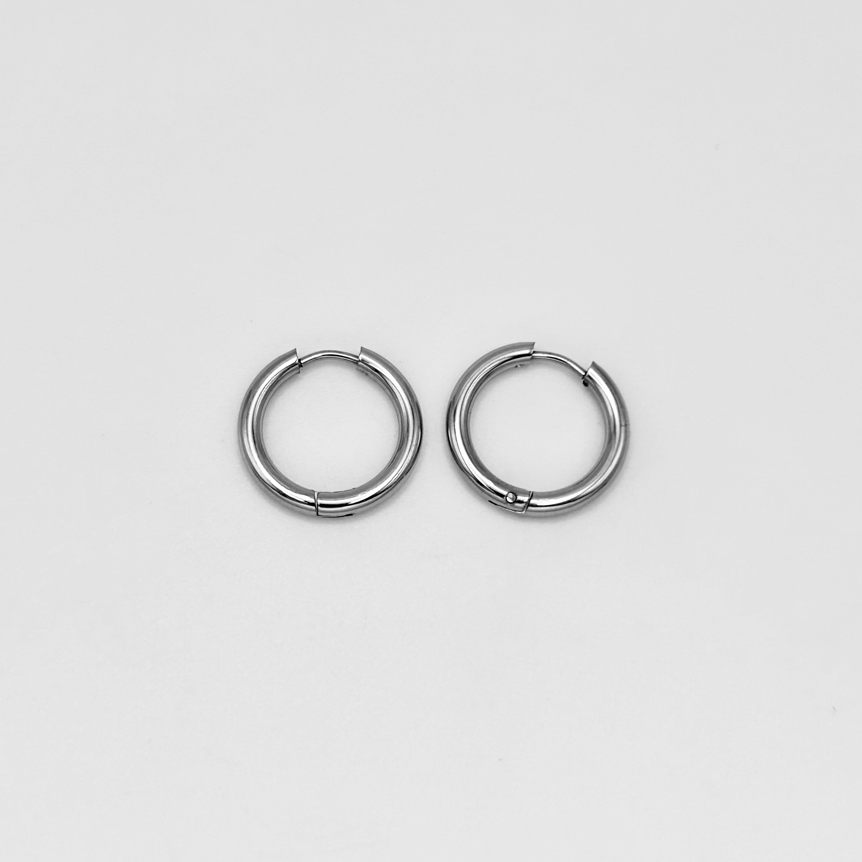 Huggie Earrings - Stainless Steel - HES-1002