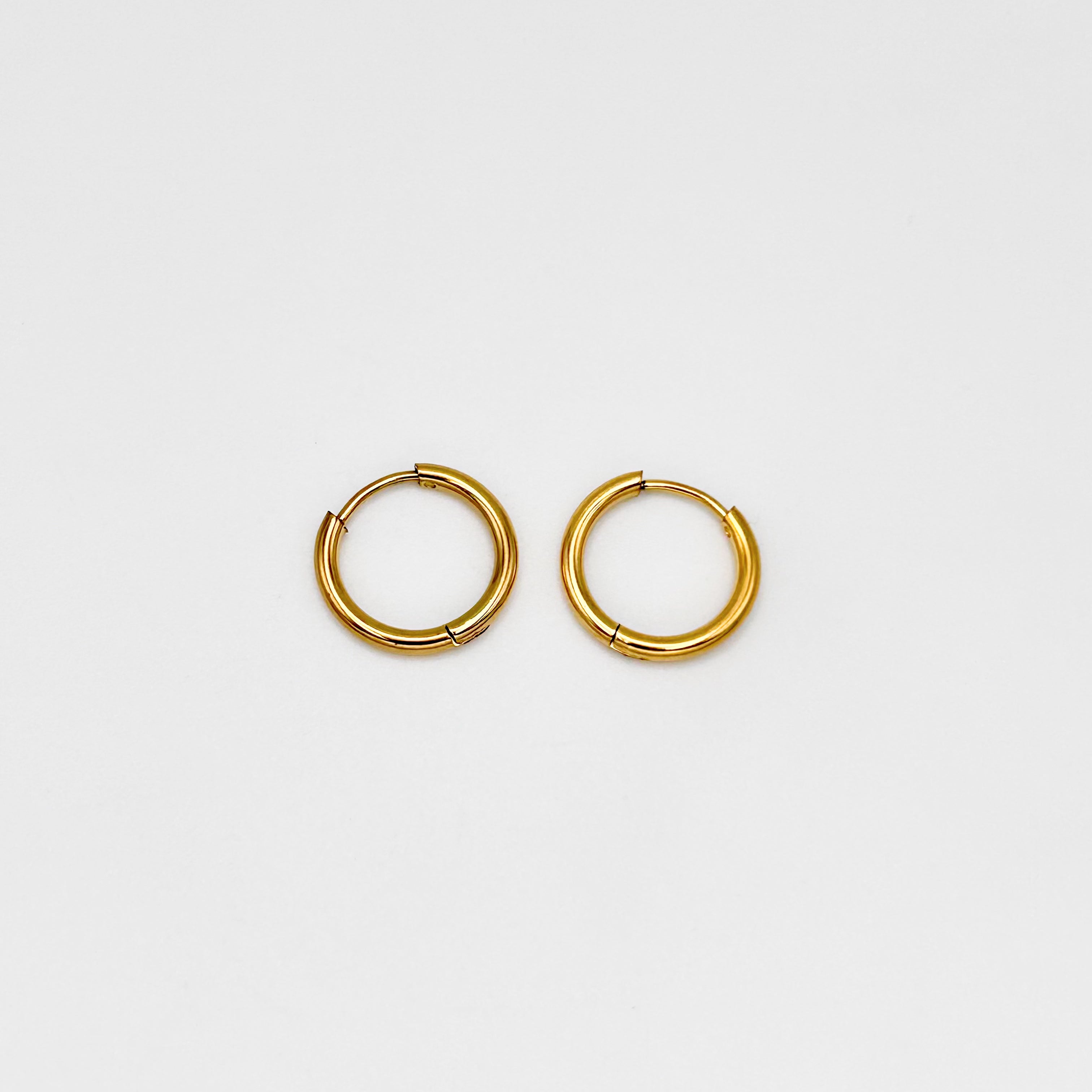 Huggie Earrings - Stainless Steel - HES-1003