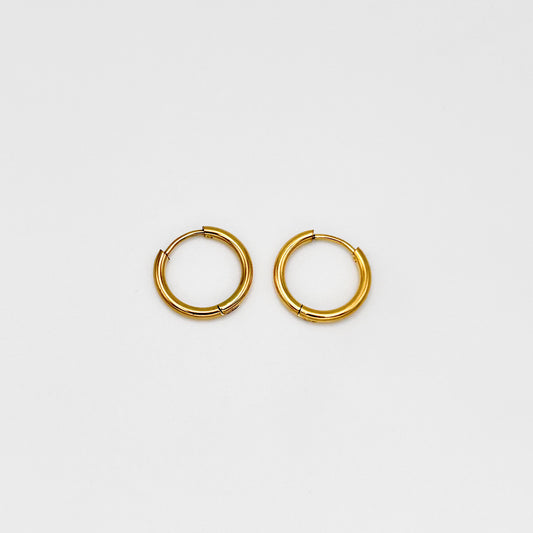 Huggie Earrings - Stainless Steel - HES-1003