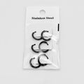 Huggie Earrings - Stainless Steel - HES-1006