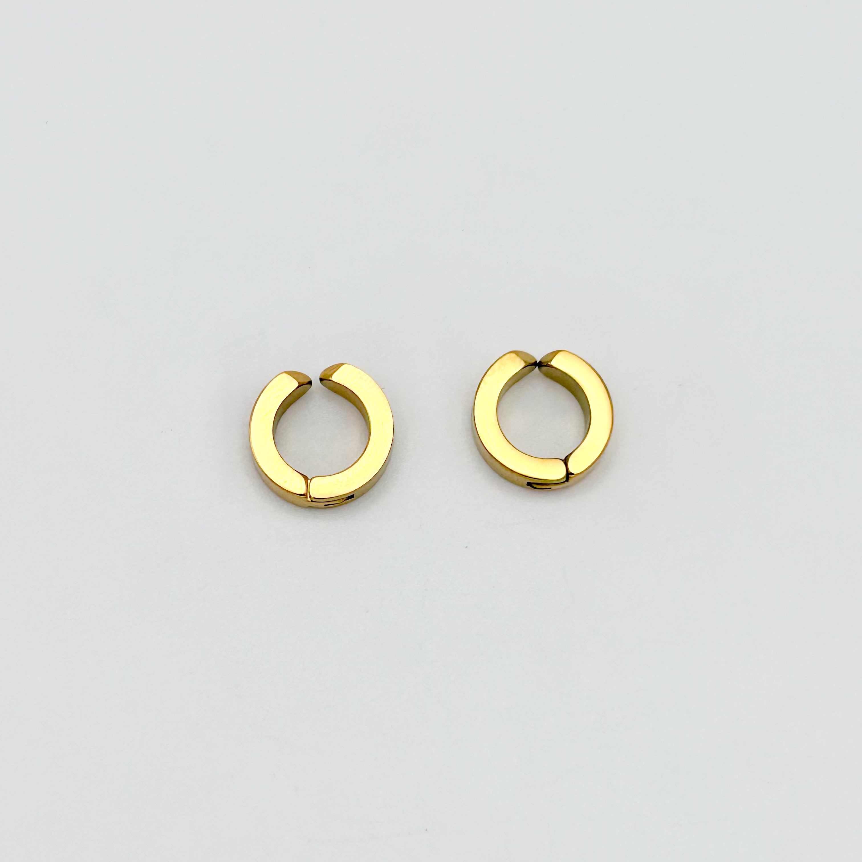 Huggie Earrings - Stainless Steel - HES-1028
