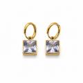 Huggie Earrings - Stainless Steel - HES-1030