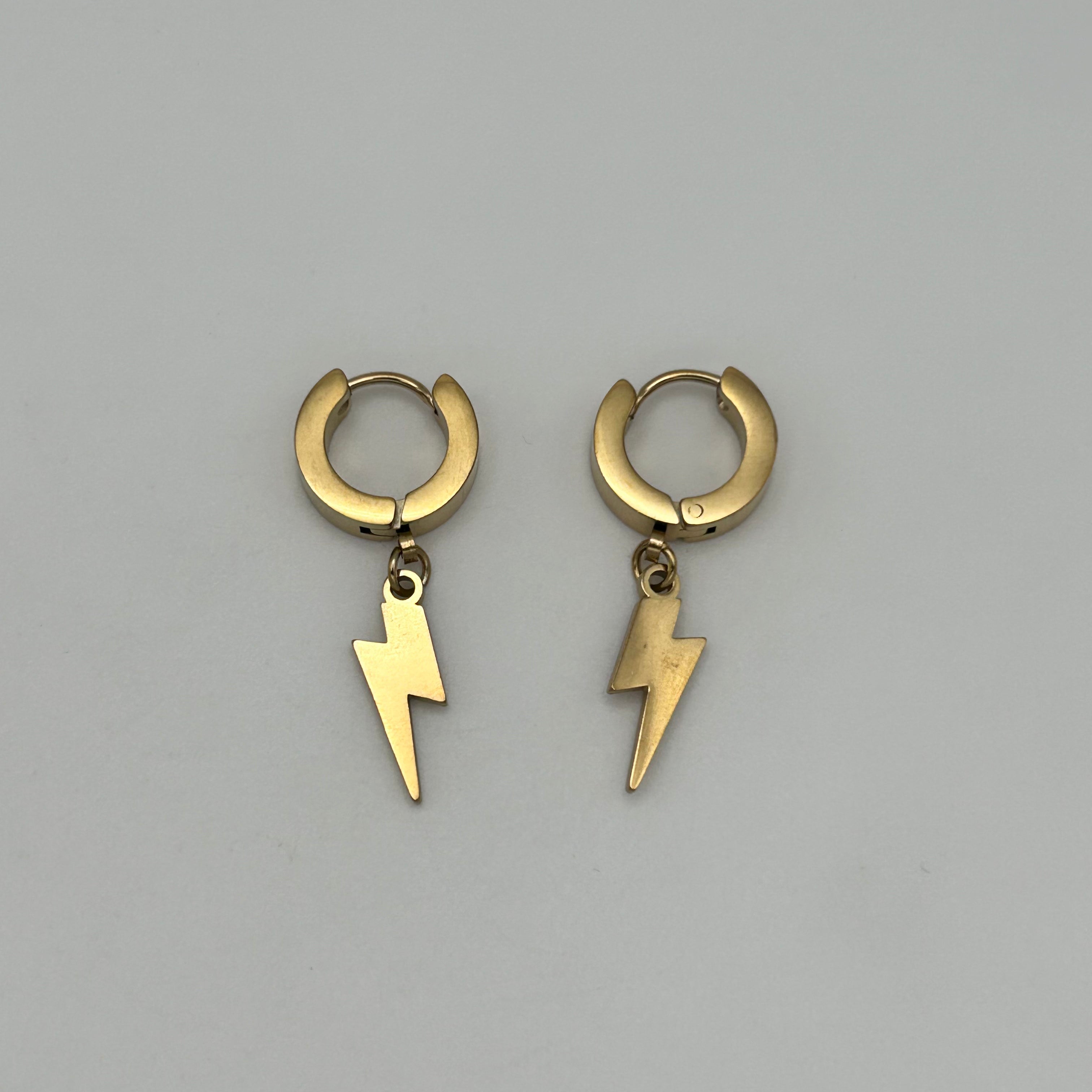 Huggie Earrings - Stainless Steel - HES-1033