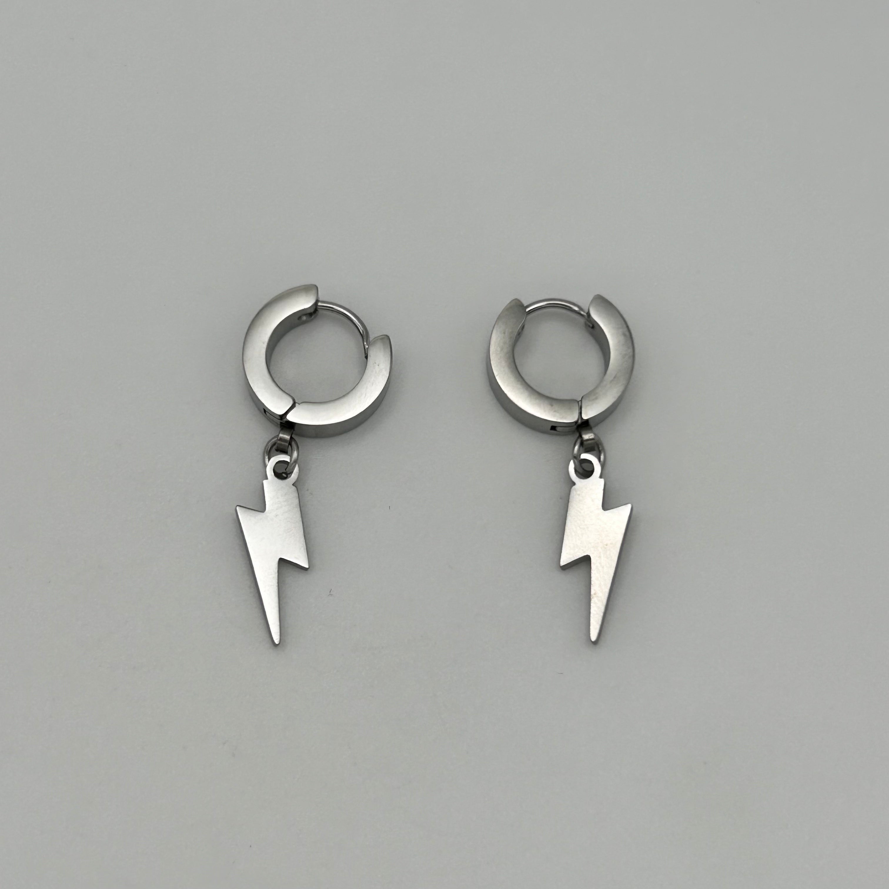 Huggie Earrings - Stainless Steel - HES-1036