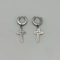 Huggie Earrings - Stainless Steel - HES-1038