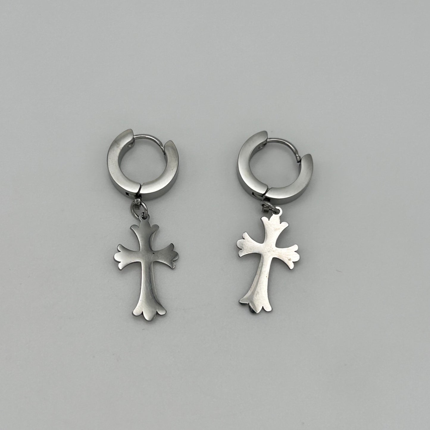 Huggie Earrings - Stainless Steel - HES-1039