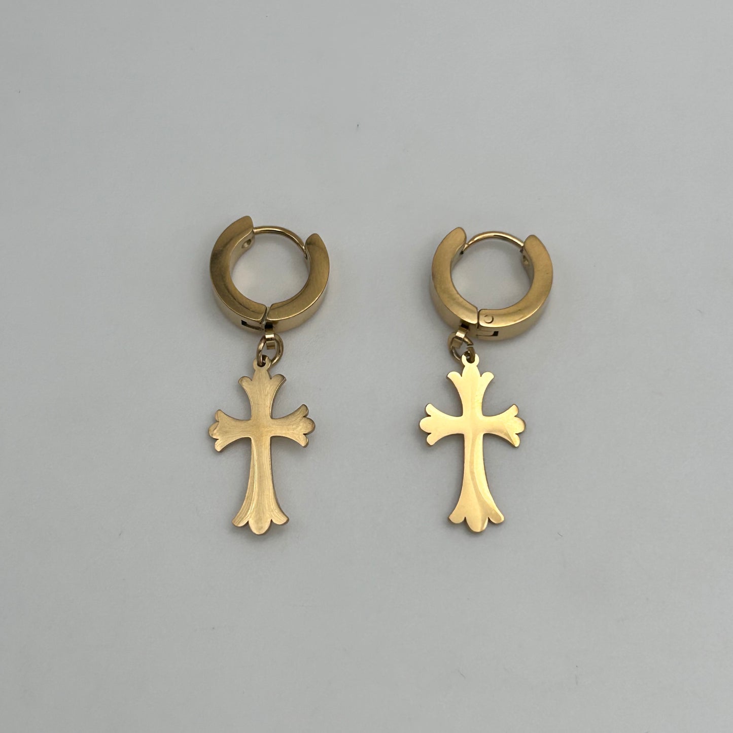 Huggie Earrings - Stainless Steel - HES-1042