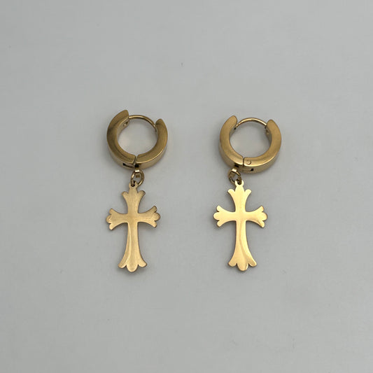 Huggie Earrings - Stainless Steel - HES-1042