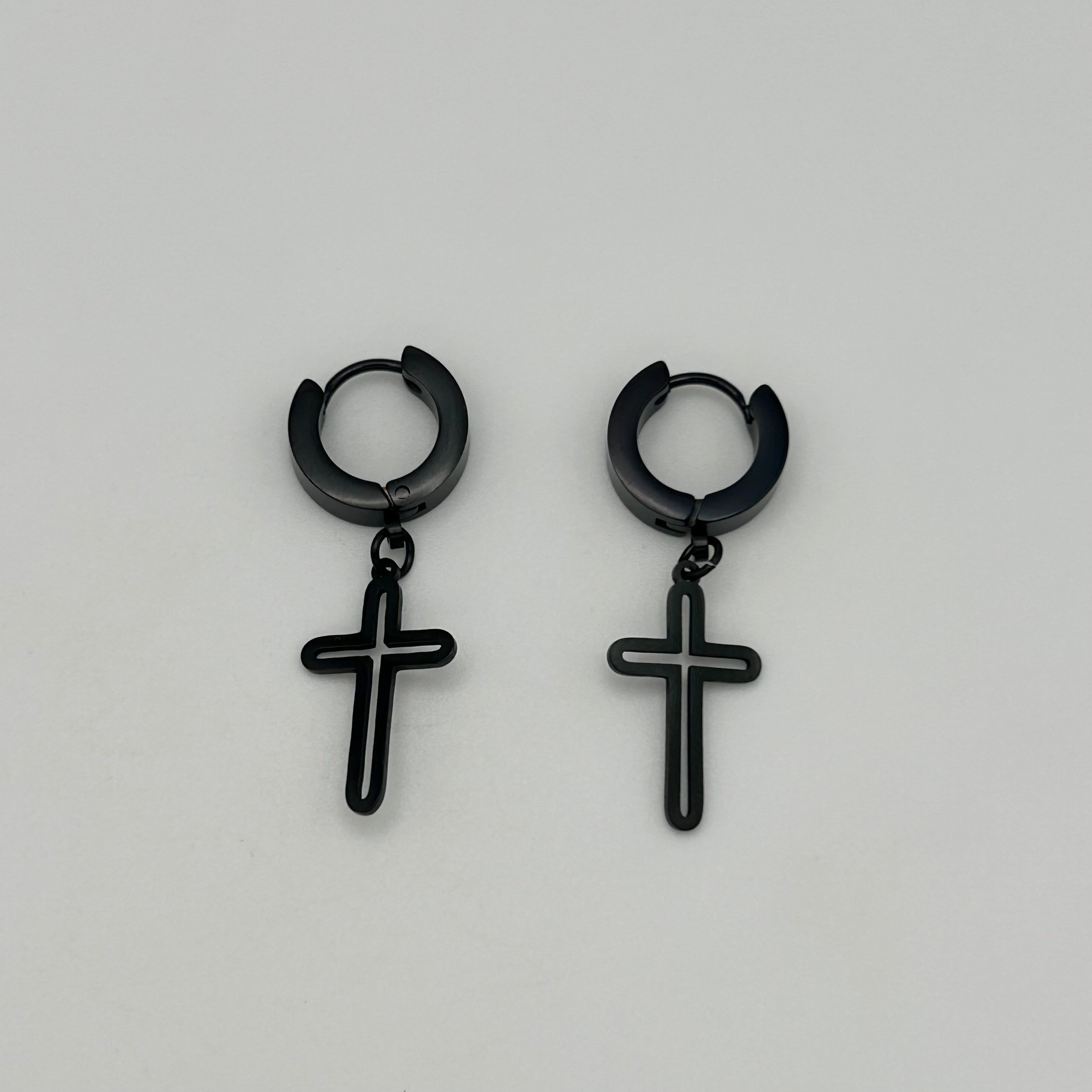 Huggie Earrings - Stainless Steel - HES-1043