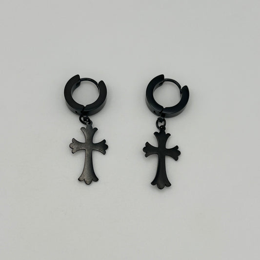 Huggie Earrings - Stainless Steel - HES-1045