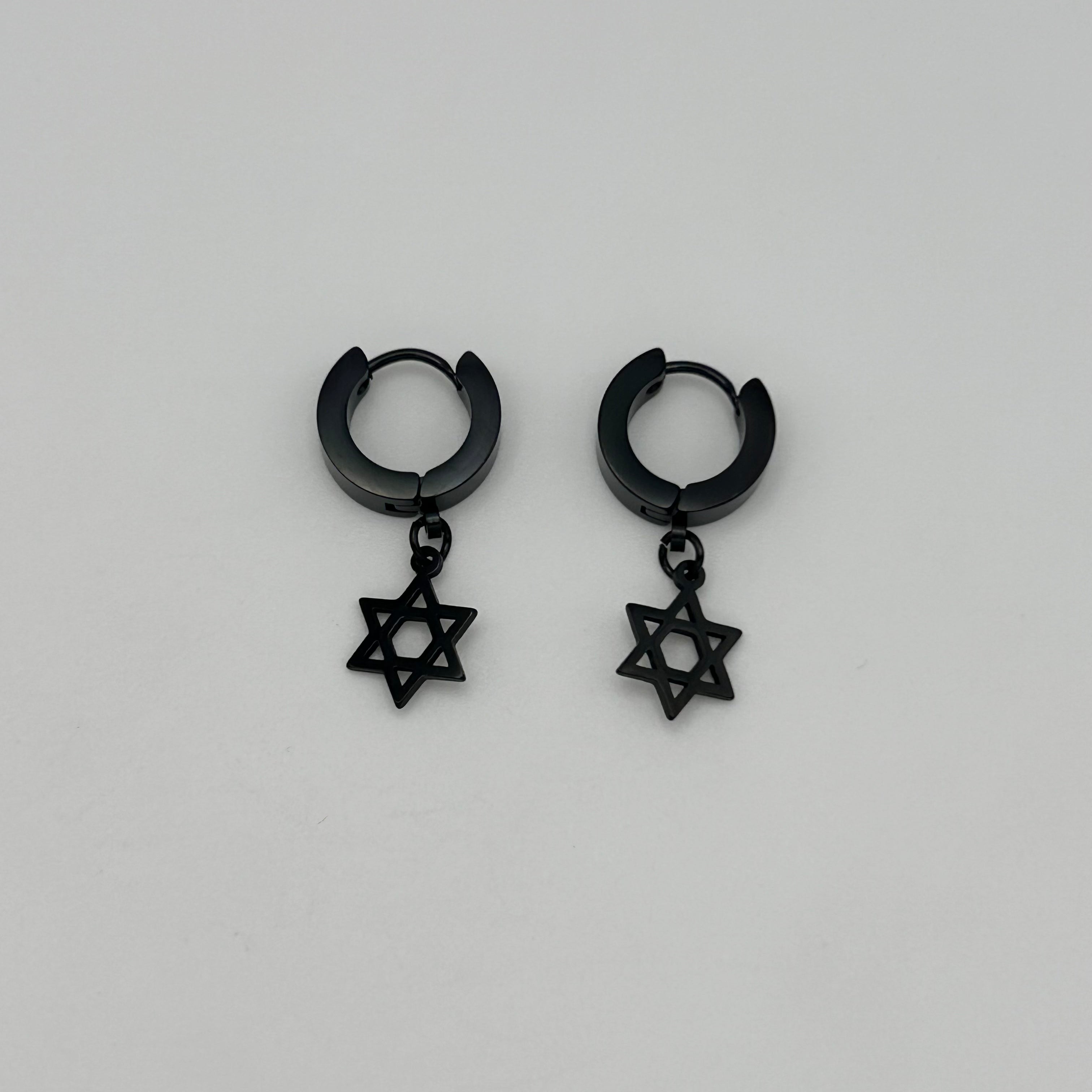 Huggie Earrings - Stainless Steel - HES-1047
