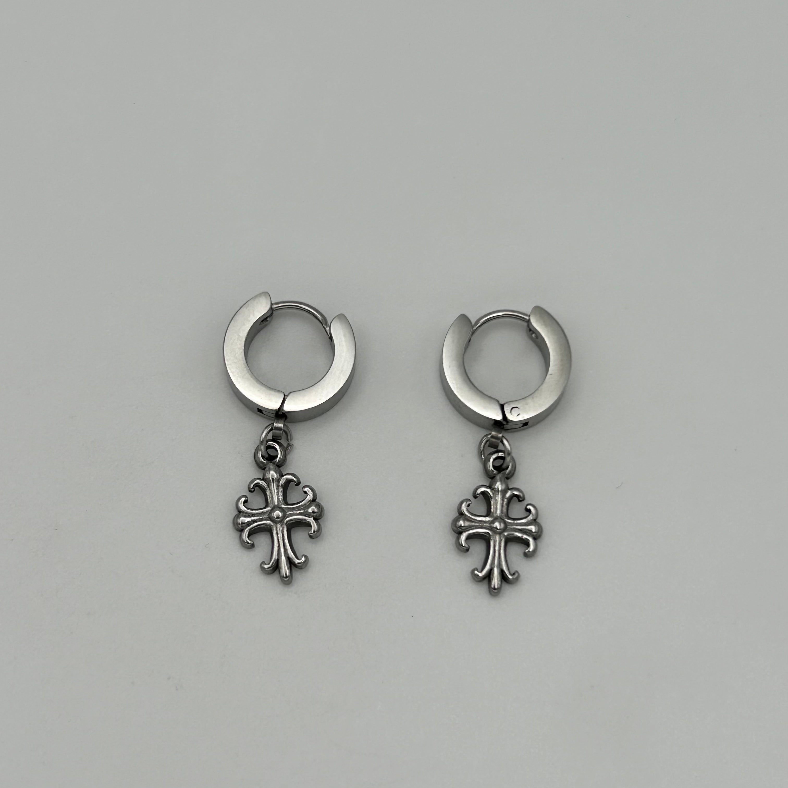 Huggie Earrings - Stainless Steel - HES-1048