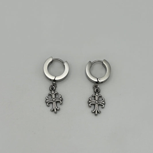 Huggie Earrings - Stainless Steel - HES-1048