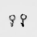 Huggie Earrings - Stainless Steel - HES-1051