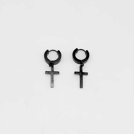 Huggie Earrings - Stainless Steel - HES-1052