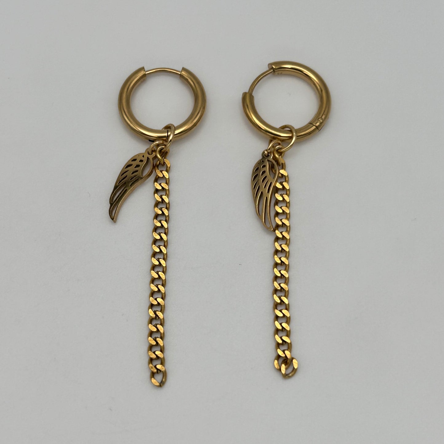 Huggie Earrings - Stainless Steel - HES-1055