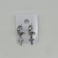 Huggie Earrings - Stainless Steel - HES-1056