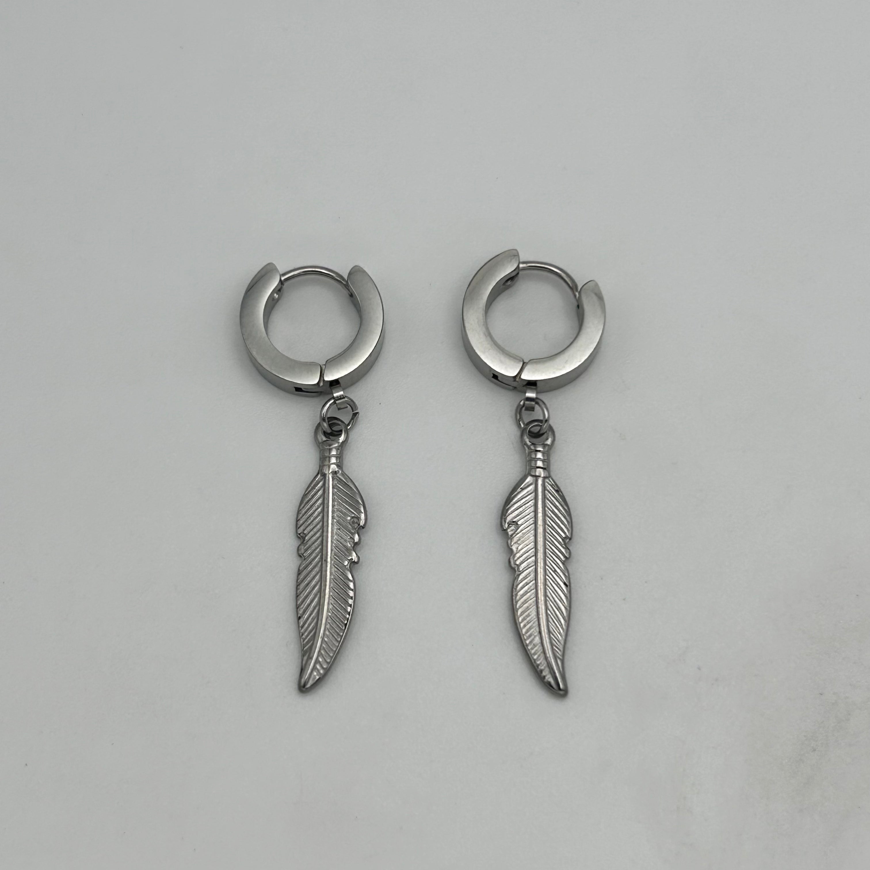 Huggie Earrings - Stainless Steel - HES-1060