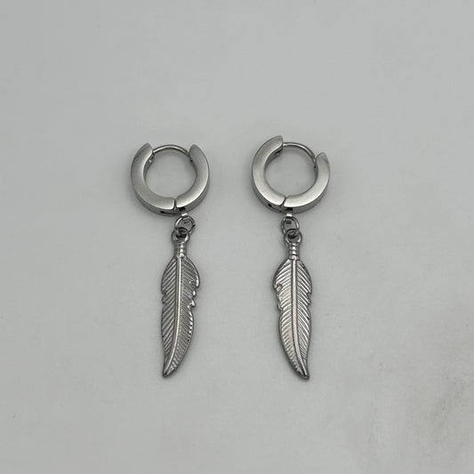 Huggie Earrings - Stainless Steel - HES-1060