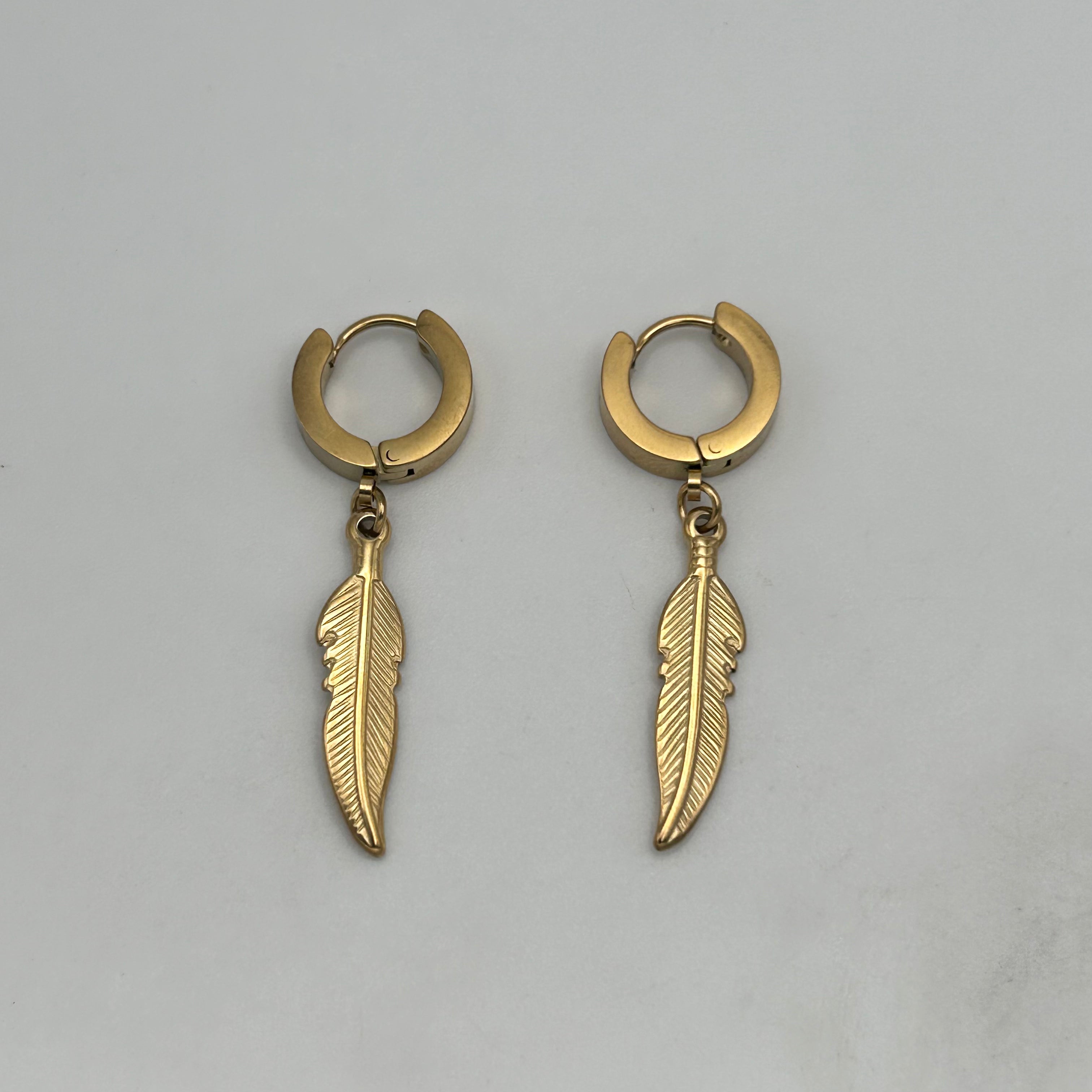 Huggie Earrings - Stainless Steel - HES-1062