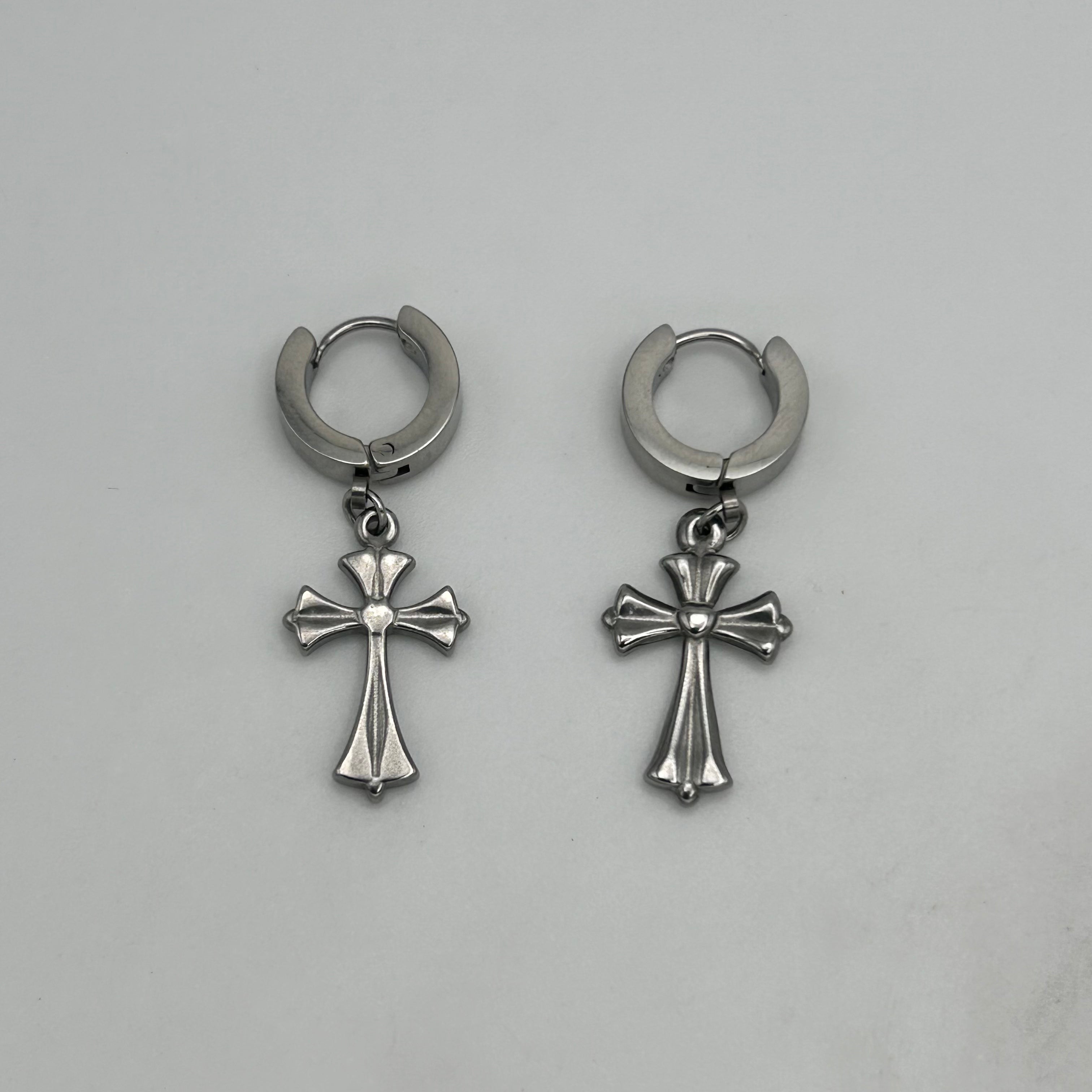 Huggie Earrings - Stainless Steel - HES-1064