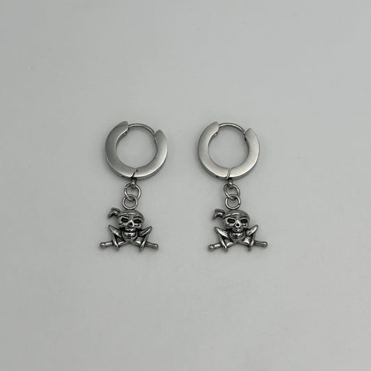 Huggie Earrings - Stainless Steel - HES-1067