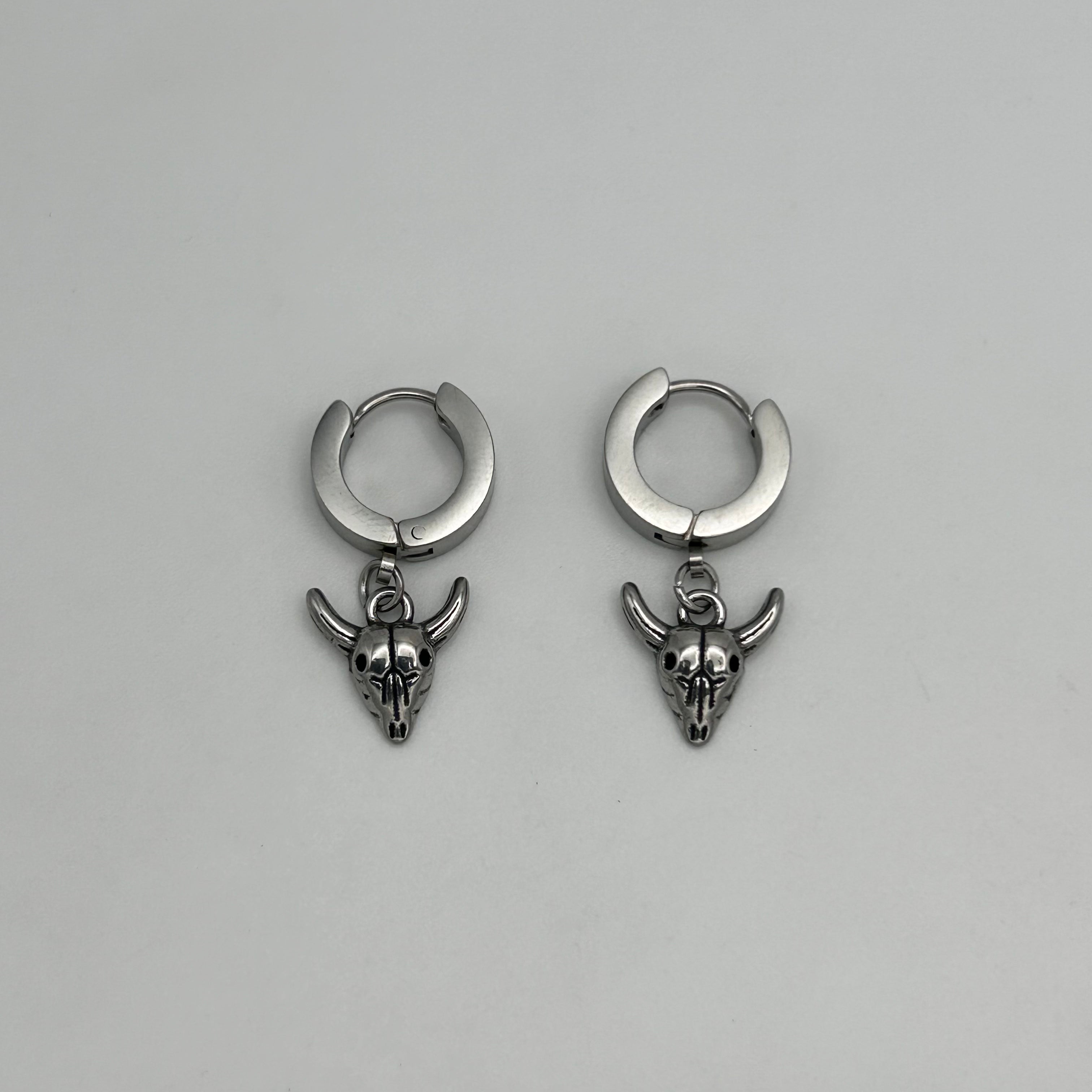 Huggie Earrings - Stainless Steel - HES-1070