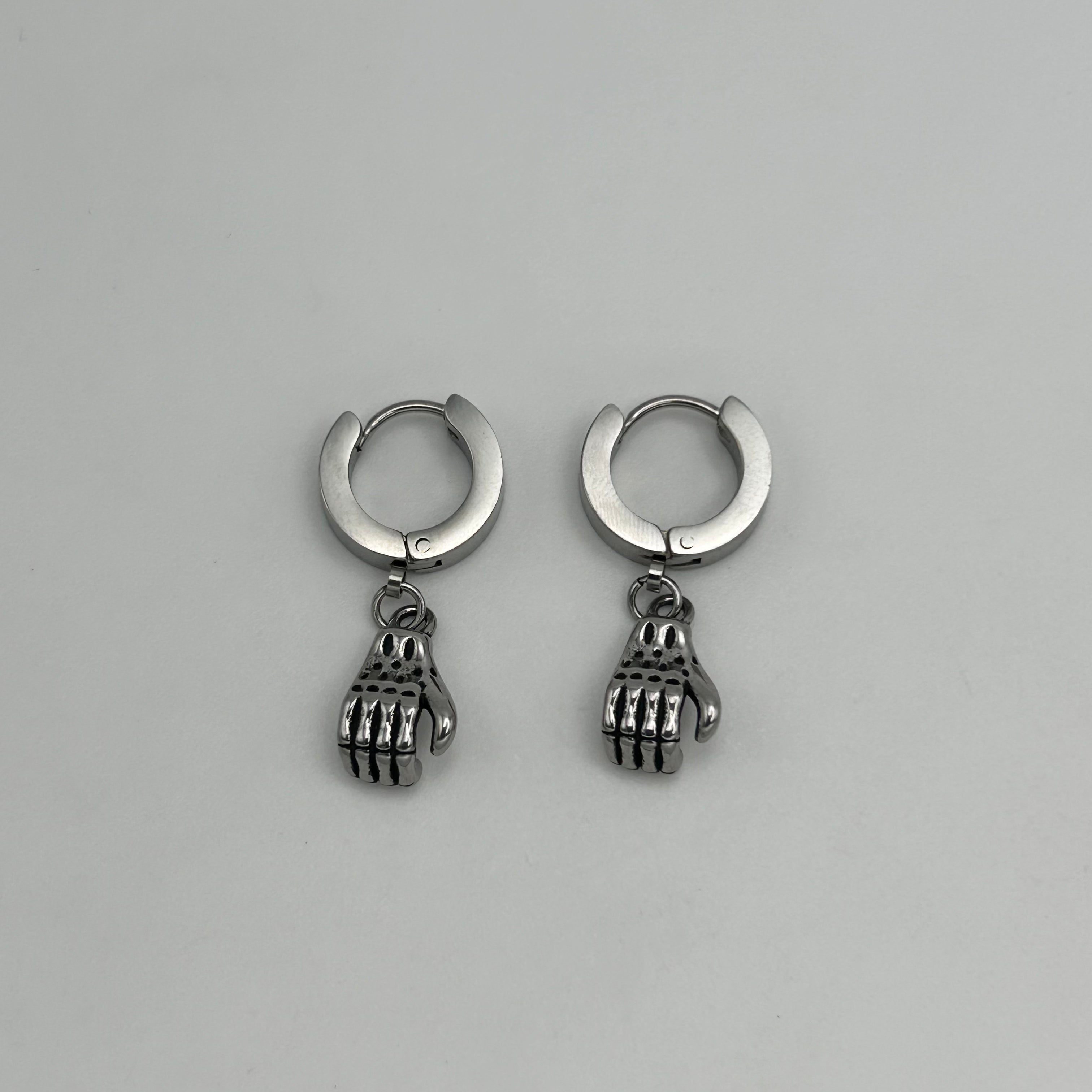Huggie Earrings - Stainless Steel - HES-1071
