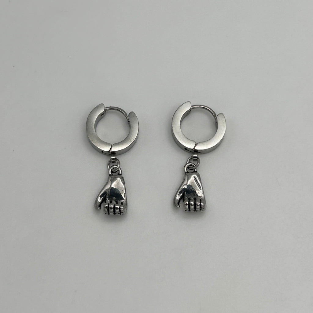 Huggie Earrings - Stainless Steel - HES-1071
