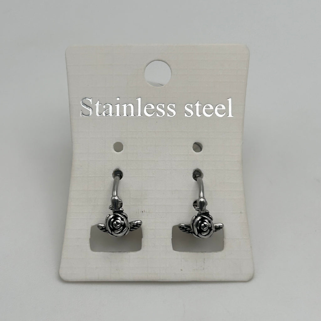 Huggie Earrings - Stainless Steel - HES-1072