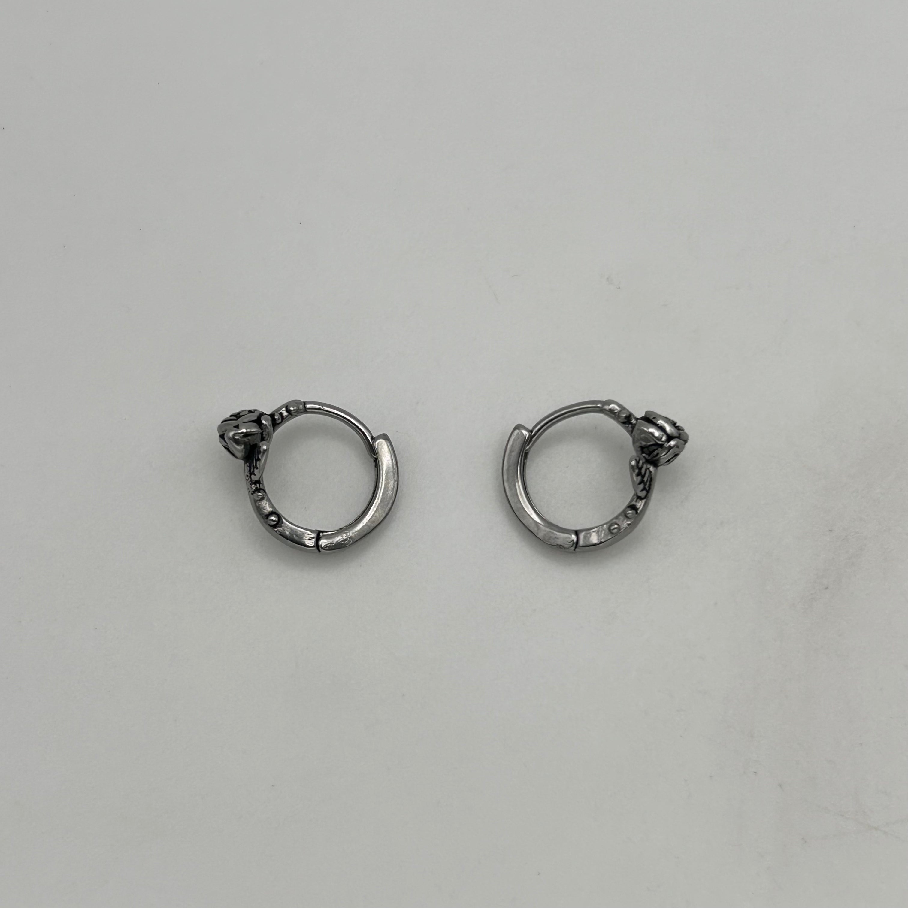 Huggie Earrings - Stainless Steel - HES-1072
