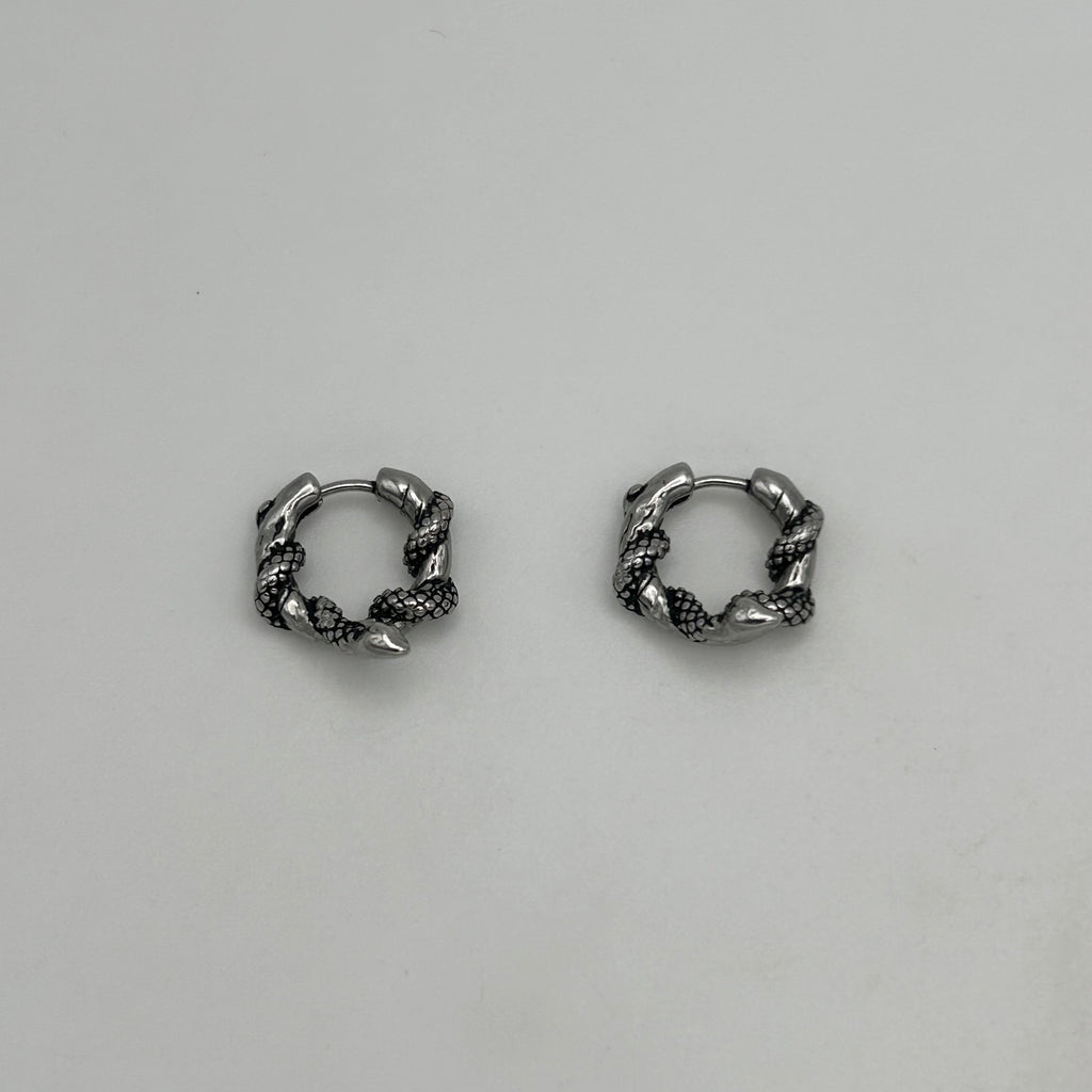 Huggie Earrings - Stainless Steel - HES-1073