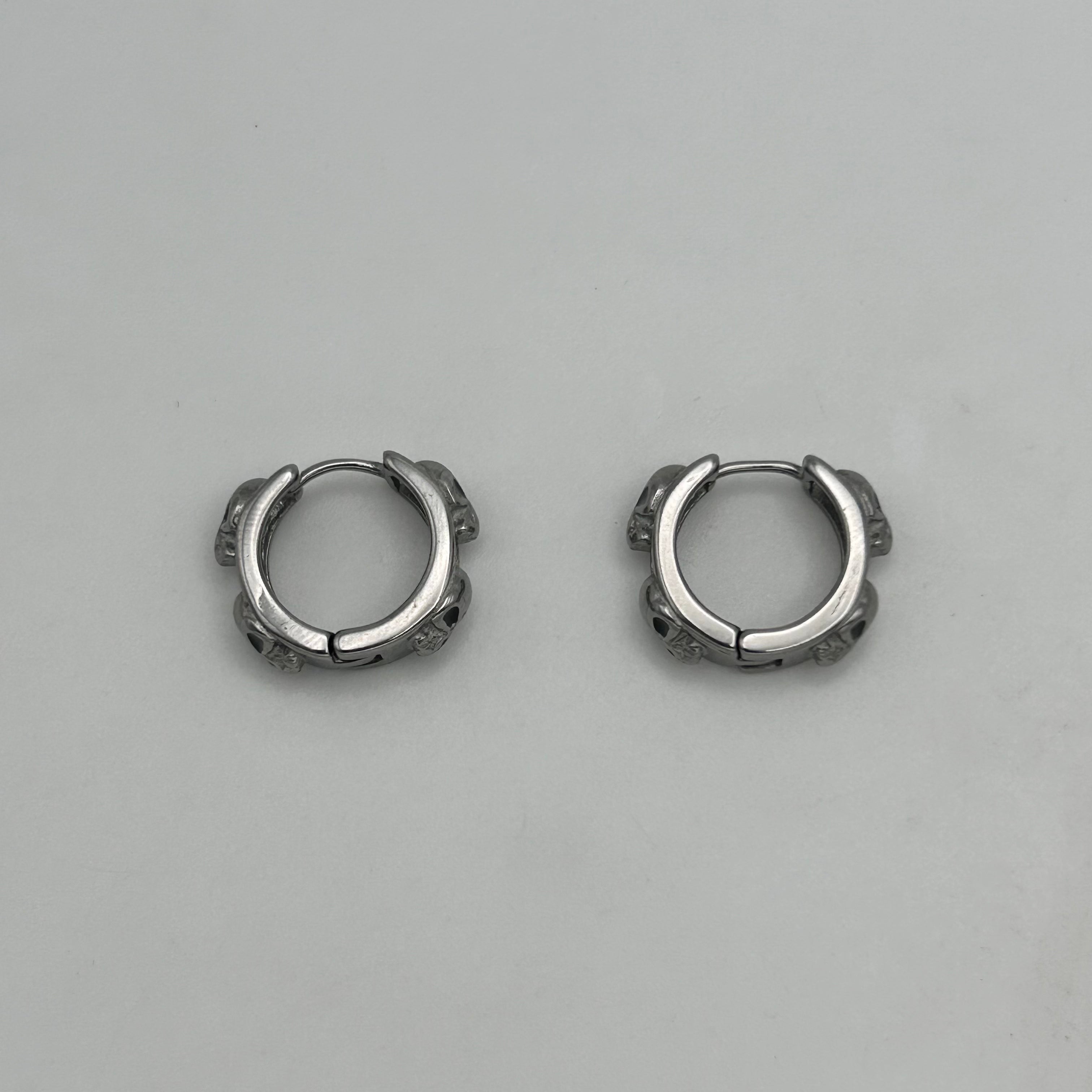 Huggie Earrings - Stainless Steel - HES-1075